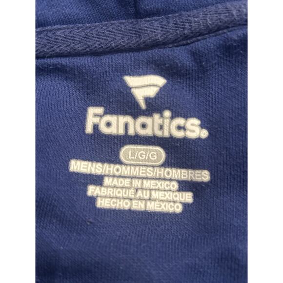 Chicago Cubs Fanatics Blue Hoodie‎ Size Large MLB - Picture 6 of 7